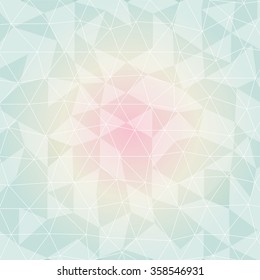 Vector illustration, Lines and Bright light pastel abstract background.