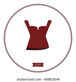 Vector illustration of lingerie