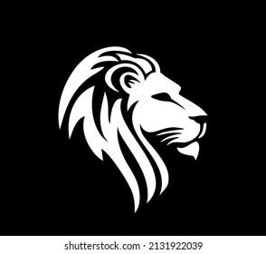 A vector illustration of Lion Head Logo Vector Sign