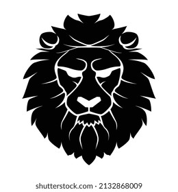 Vector illustration of Lion Head Logo