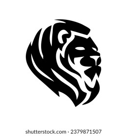 Vektorgrafik des Logos mit Löwenkopf
