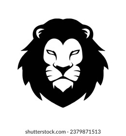 Vector illustration of Lion Head Logo