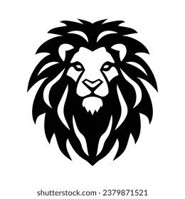 Vector illustration of Lion Head Logo