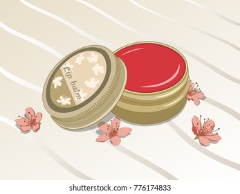 Download Lip Balm Tin Stock Illustrations Images Vectors Shutterstock PSD Mockup Templates