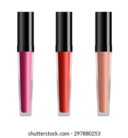 Vector Illustration of Lip gloss