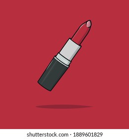 Vector illustration of a lipstick