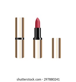 Vector Illustration of Lipstick