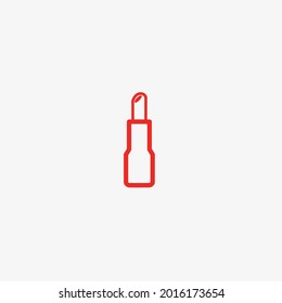 Vector illustration of lipstick icon