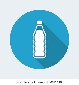 Vector illustration of liquid bottle