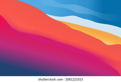 Vector illustration of liquid colored covers. Liquid form composition. Futuristic design poster.
