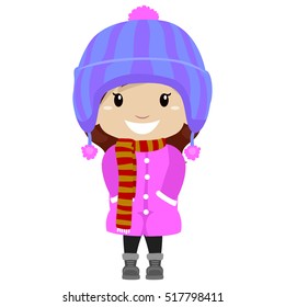 Winter Clothes Women Stock Illustrations, Images & Vectors | Shutterstock