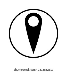 Vector illustration of location icon