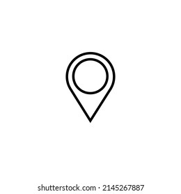 plantilla de diseño de iconos de ubicación de ilustración vectorial