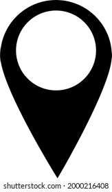 vector illustration location pin icon