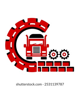 Ilustración vectorial, logotipo, icono del coche. Aislado en un fondo blanco.