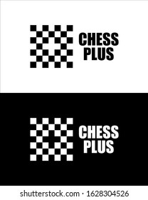 Vector illustration of logo chess, good for game chess