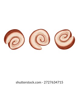 Logotipo de Ilustración vectorial Arte de Clip Pollo Chashu Japonés Estofado Muslo de Pollo
