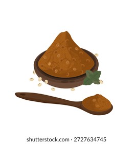 Logotipo da ilustração do vetor Clip art Doenjang Fermented Soybean Paste 