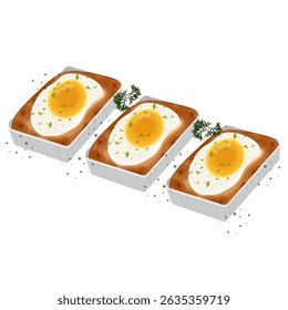 Vector Illustration logo Clipart Gyeran Ppang or Gyeran Bbang 