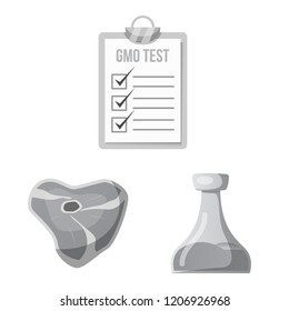 Vector illustration of  and  logo. Collection of  and  stock symbol for web.