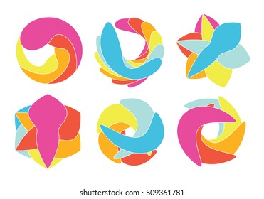 Vector illustration of logo collection for your design 