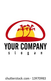 Vector illustration of a logo for company image