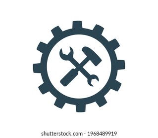 Vector illustration, logo, construction, industry.