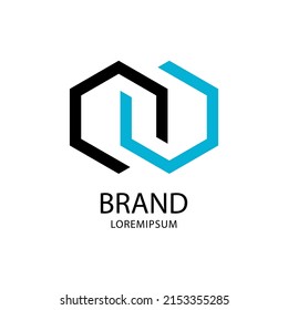 Ilustración vectorial del diseño del logotipo.