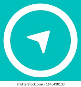 Vector illustration. Logo design up arrow