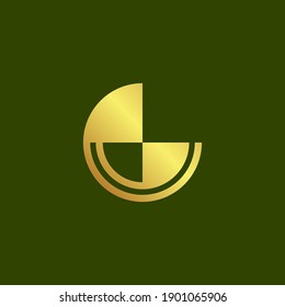 Vector illustration of a logo design forming letters and symbols, perfect for company logo and icon.