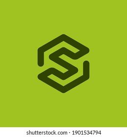 Vector illustration of a logo design forming letters and symbols, perfect for company logo and icon.