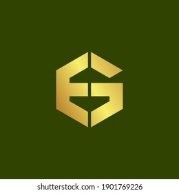 Ilustración vectorial de un diseño de logo formando letras y símbolos, perfecto para el logotipo y el icono de la compañía.