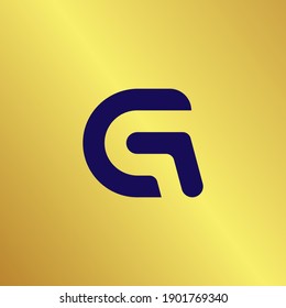 Vektorgrafik eines Logos, das Buchstaben und Symbole formt, perfekt für Firmenlogo und Icon.