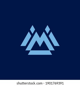 Vector illustration of a logo design forming letters and symbols, perfect for company logo and icon.