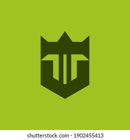 Vector illustration of a logo design forming letters and symbols, perfect for company logo and icon.