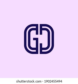 Vektorgrafik eines Logos, das Buchstaben und Symbole formt, perfekt für Firmenlogo und Icon.