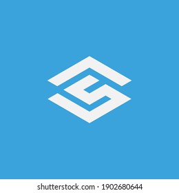 Vector illustration of a logo design forming letters and symbols, perfect for company logo and icon.