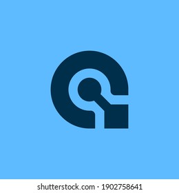 Ilustración vectorial de un diseño de logo formando letras y símbolos, perfecto para el logotipo y el icono de la compañía.