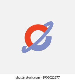 Ilustración vectorial de un diseño de logo formando letras y símbolos, perfecto para el logotipo y el icono de la compañía.