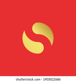 Vector illustration of a logo design forming letters and symbols, perfect for company logo and icon.