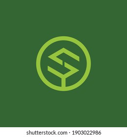 Vector illustration of a logo design forming letters and symbols, perfect for company logo and icon.