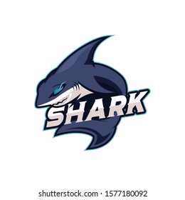 Vector Sport Logo Illustration Shark Mascot Stock Vector (Royalty Free ...