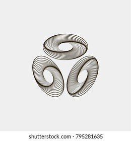 Vector illustration of a logo, emblem, signs