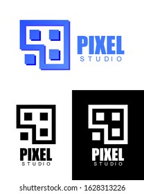 Vector illustration of logo, great for logo studio