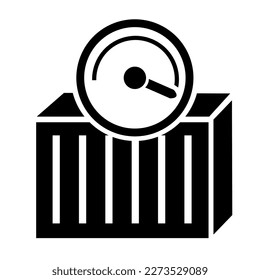Vector illustration, logo, icon. Logistics, delivery. Isolated on a white background .