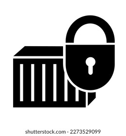 Vector illustration, logo, icon. Logistics, delivery. Isolated on a white background .