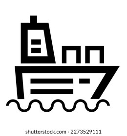 Vector illustration, logo, icon. Logistics, delivery. Isolated on a white background .
