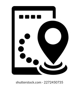 Vector illustration, logo, icon online order, delivery. Isolated on a white background.