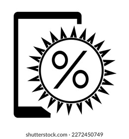Vector illustration, logo, icon online order, delivery. Isolated on a white background.