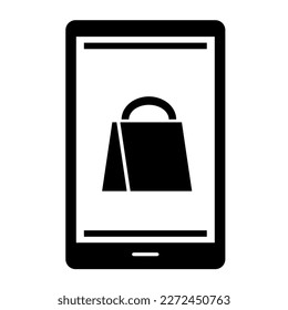 Vector illustration, logo, icon online order, delivery. Isolated on a white background.